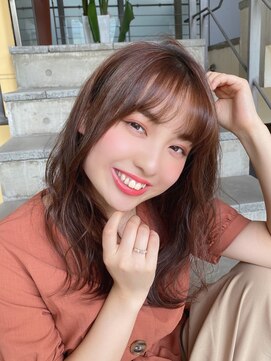 ロンド ストラーダ 心斎橋(Lond strada) 【津賀　涼】ショートグレージュカラーボブウルフココアベージュ