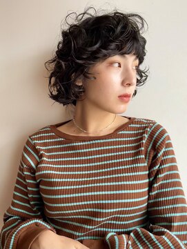 ドットプラス リム(Dot+LIM) （stylist曽我）ウルフボブパーマ