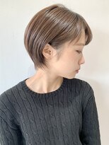 フォーク FOLK&nbsp;【FOLK】似合わせカット☆耳掛けショート♪アッシュベージュ♪