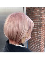 ファブ 千葉店(FaB)&nbsp;ぱつっとボブ/ボブ/カーキグレージュ/大人かわいい[千葉駅]