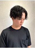 メンズソフトツイストパーマ/ツイストスパイラル