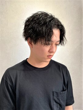 ブロッサム ひばりヶ丘(Blossom) メンズソフトツイストパーマ/ツイストスパイラル