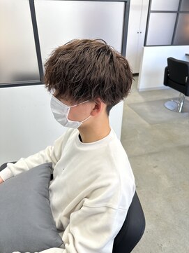 シエルリンクス(Ciel links) 王道マッシュ波巻パーマ♪