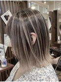 白髪ぼかしバレイヤージュs