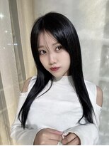 ボアップ(boappu)&nbsp;#プルシール#黒髪ロング#地毛風カラー#エクステ#モテ髪