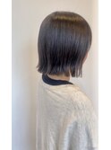 切りっぱなしボブ
