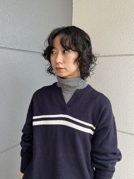 ヘアーアイストゥーレ(HAIR ICI TRE) レイヤーパーマ　担当東川内春香