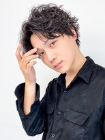 アッシュタカサキ(ash takasaki) 30代40代メンズセンターパート清潔感ビジネス好感度モテ髪