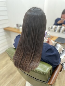 グリーンルームセカンド 結城店(GREEN ROOM. 2nd) 髪にドラマを縮毛矯正