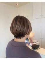 ラシェンテ リセ 西宮北口(La Sente Lycee) 10代20代30代40代オススメスタイル小顔ショートボブ