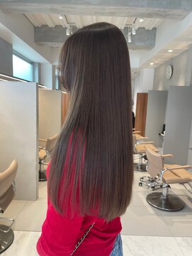 ガリカ 大名(Gallica) <恒吉佐央理>顔まわりレイヤーに艶感たっぷりオリーブグレージュ