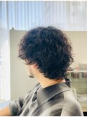 ウルフカット×ツイストスパイラル