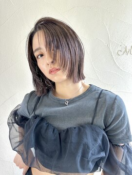 マセナ(Masena) タッセルボブ/顔周りレイヤー/レイヤーボブ/韓国風ボブ