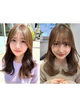 【心斎橋駅3分】トレンドのレイヤーカットで長さそのままでもイメチェンできる♪最新の髪質改善商材も◎