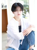 うざバングハンサムショート