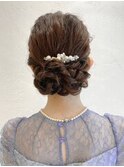 オータムブラウン大人ガーリーヘアセット/池袋/池袋東口