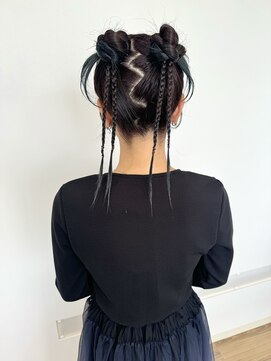 ハノン(Hanon) カチモリ ツインアレンジ/お呼ばれヘア