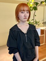 ロジェ(loje)&nbsp;ワンレン/オレンジカラー/ボブルフ