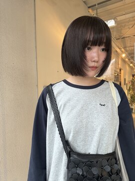 リノ(lino) ボブ×顔まわりレイヤー