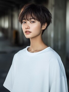 アルトリスト(Altruist Aging×HAIR&SPA) ☆イメチェンピンクベージュアンブレラカラー前髪クールショート