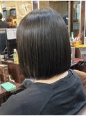 簡単セット内巻きボブ◎髪質改善トリートメント【池袋/ボブ】