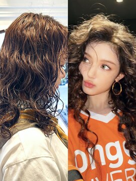 ラレイ ハラジュク(Lalei harajuku) 【白石】ゼリーパーマ大きめスパイラルベージュカラー学割原宿