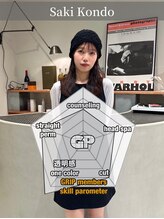 GRIP自慢の女性スタイリスト！多くの女性客に支持される『透明感のあるワンカラー』が人気♪