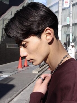 スー 渋谷(suu) メンズカットパーマスパイラルパーマ