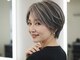 アカンサス バイ ミリー 高槻店(acanthus by milly)の写真/【高槻駅2分】気になる白髪も『白髪ぼかしハイライト』でおしゃれに変える♪白髪も馴染んで自然な仕上がり