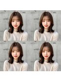 大人可愛い韓国風くびれミディ