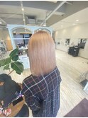 ホワイトグレージュ×髪質改善×ケアブリーチ(山崎)