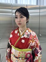 ユイマァル 岡山店(YUIMARL)&nbsp;シニオンヘアセット×カチモリバング