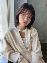 ロア ヘアーコーディネート 四条烏丸店(LoRE hair coordinate)&nbsp;20代30代40代小顔似合わせカットホワイトグレージュミニウルフ