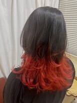 ヒラソル(girasol)&nbsp;裾カラー×ウルフレイヤー