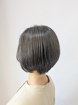 アヤラ オーガニックアンドスパ 東船橋店(AYALA) 【中村のぞみ】ショートボブ×オリーブグレージュ