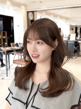 アマトウキョウ アユンチェ(AMA TOKYO×AYUNCHE) 韓国スタイル/チュラルくびれへア_くびれ巻き_レイヤーカット