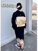 『ヘアセット×留袖着付』
