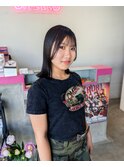 高校生ボブスタイル