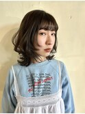 大人美人艶カラーベージュ小顔カット透明感レイヤーロング