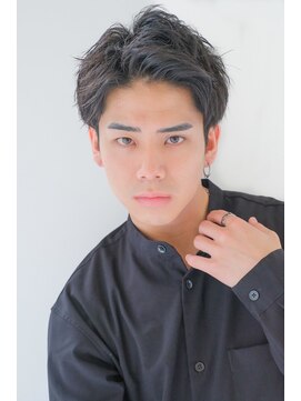 ヘアサロン ガリカ 表参道(hair salon Gallica) ツヤアップバングメンズ束感ショート