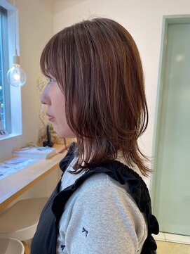 アンプ(amp) アプリコットブラウン