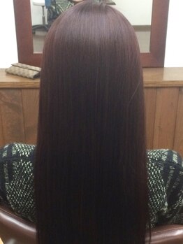 リンク ヘアデザイン(Link hair design)の写真/【西条】こだわり派の大人女性にお勧めのマンツーマンサロン◇一人ひとり真摯に向き合う姿勢にファン多数♪