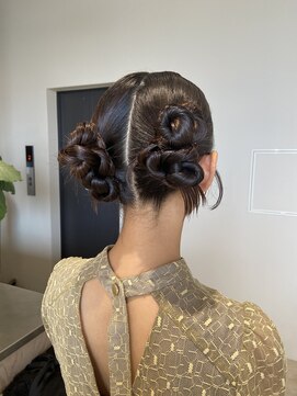 キチ(kici) ツインアレンジ/お呼ばれヘア