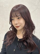 ヘアデザイン ファブロ(hair design FABRO.)&nbsp;レイヤーカット/ボルドーカラー