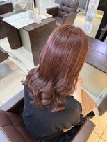 フォルテ 草薙店&nbsp;ピンクブラウン　艶カラー　西村ひより