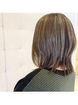 アフロディーテ 泉中央店(Aphrodite)&nbsp;ミディアムウルフ×ハイライト