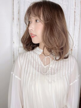 カバーヘア ブリス 北浦和(COVER HAIR bliss) ゆるふわレイヤーパーマミディアム×大人可愛い×小顔p北浦和