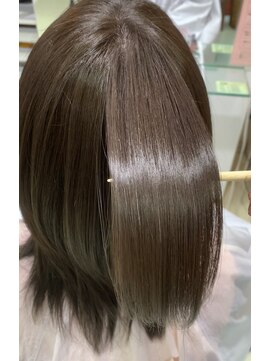 アズール 草加(azule) 髪質改善カラー　アッシュグレー