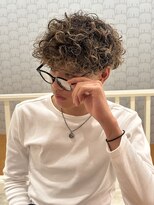 サラビューティーサイト 志免店(SARA Beauty Sight) 【Haru】スペインカール/テーパーフェード/メッシュ