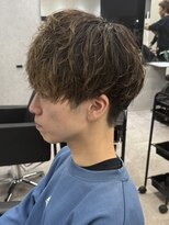 リオールバイニアウ(RE:ALL by Niau)&nbsp;MEN’S HAIR/波巻きツイストスパイラル/リバースセンターパート